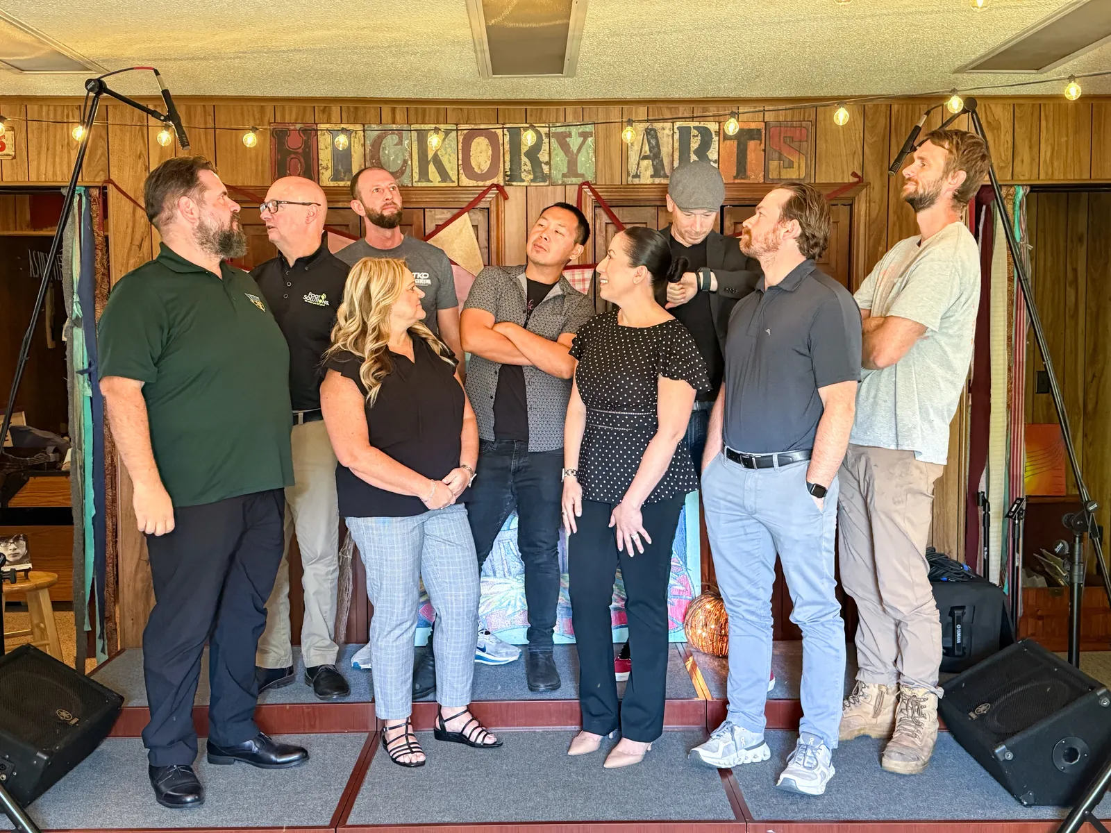 Mastermind Network members connecting at a Hickory, NC meeting