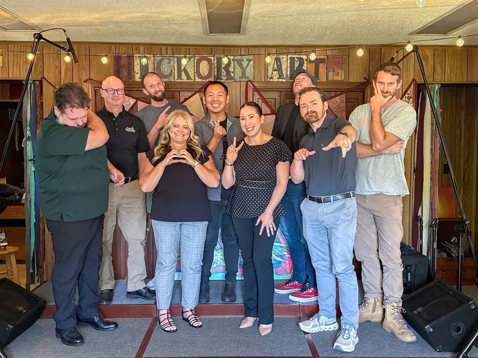 Mastermind Network members having fun together at a Hickory, NC meetup